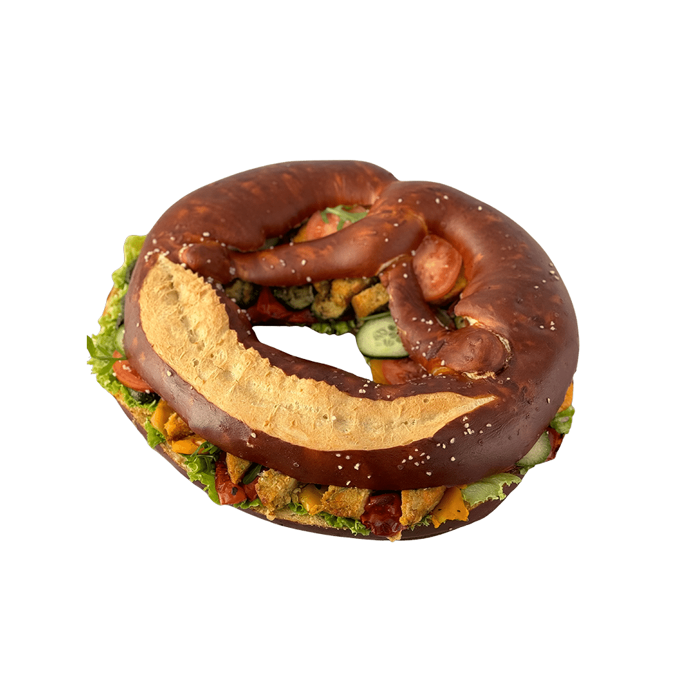 belegte Big Brezel „Vegan“